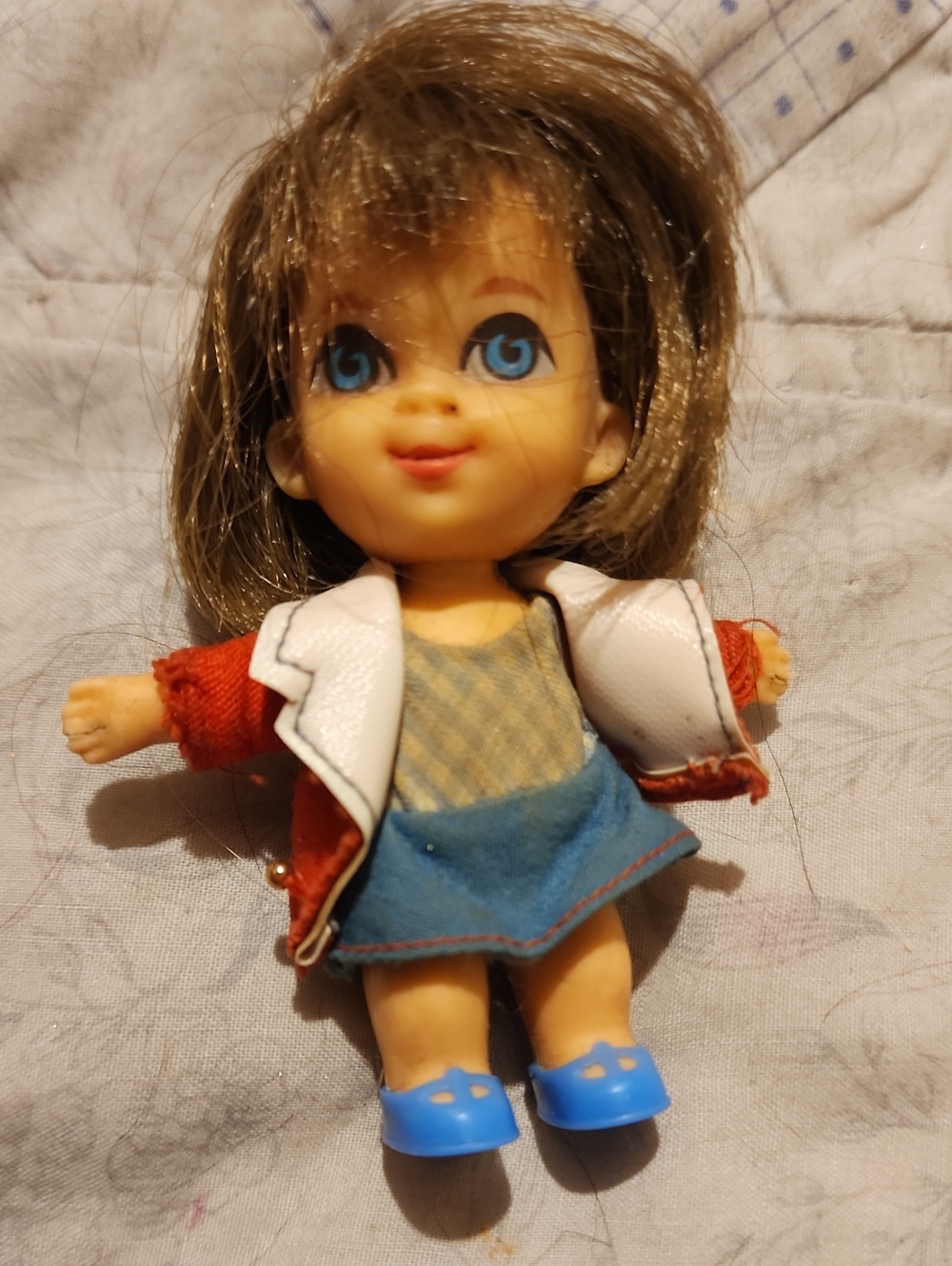 Liddle Kiddles Babe Biddle Vintage Mini Doll